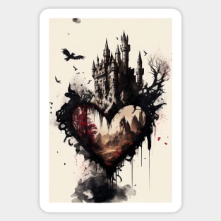 Castle Heart Sticker